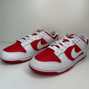 Men’s Nike Red and White Athletic Sneakers